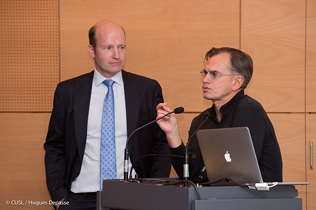 Pr Christian Raftopoulos et Pr Xavier Banse